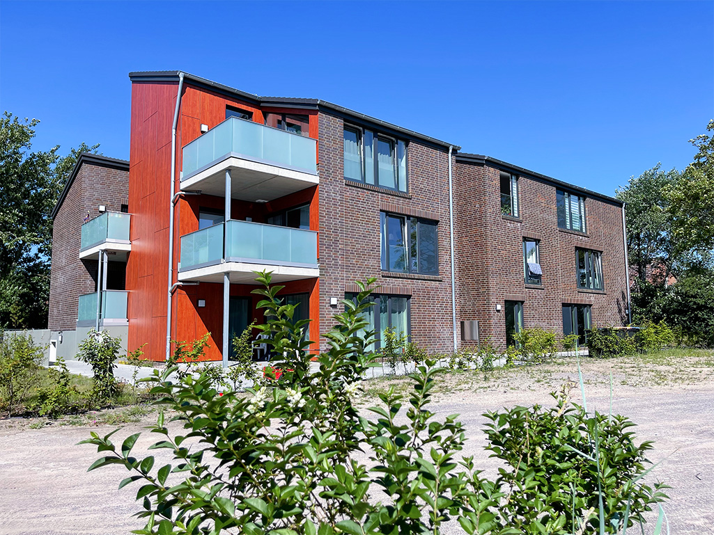 Wangerooge, schlüsselfertige Erstellung eines Mehrfamilienhauses mit zehn Wohneinheiten